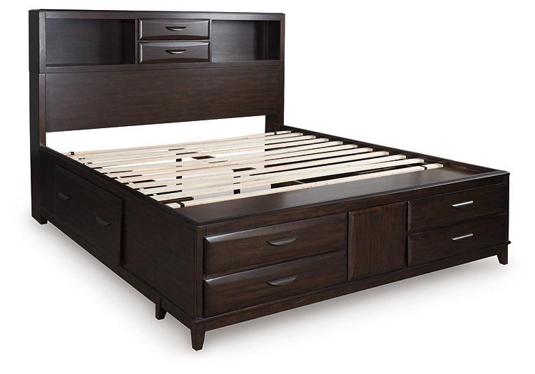 Vanmore Storage Bed - Golden Home Furniture 