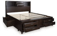 Vanmore Storage Bed - Golden Home Furniture 