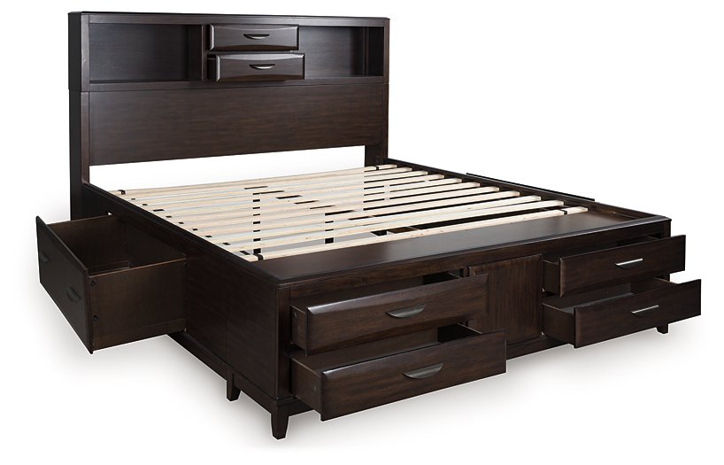 Vanmore Storage Bed - Golden Home Furniture 