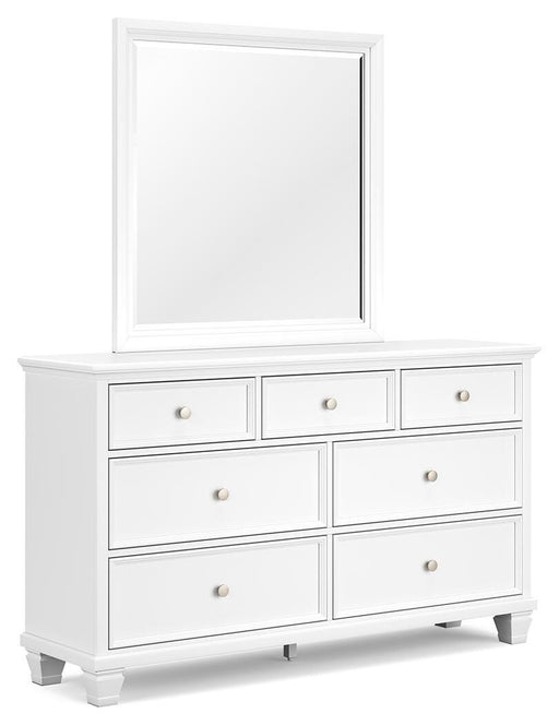 Fortman Dresser and Mirror - Golden Home Furniture 