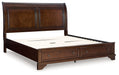 Trellington Sleigh Storage Bed - Golden Home Furniture 
