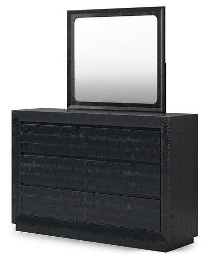 Londer Dresser and Mirror - Golden Home Furniture (Columbus, OH) - Multi Location