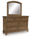 Feddinger Dresser and Mirror - Golden Home Furniture (Columbus, OH) - Multi Location