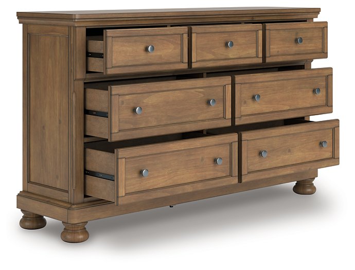 Feddinger Dresser and Mirror - Golden Home Furniture (Columbus, OH) - Multi Location