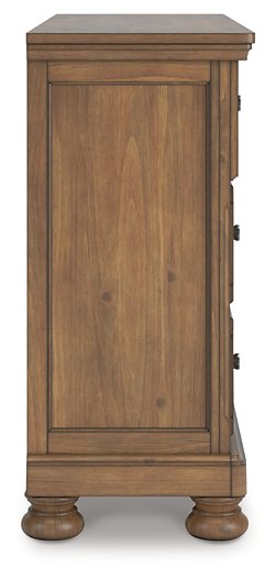 Feddinger Dresser and Mirror - Golden Home Furniture (Columbus, OH) - Multi Location