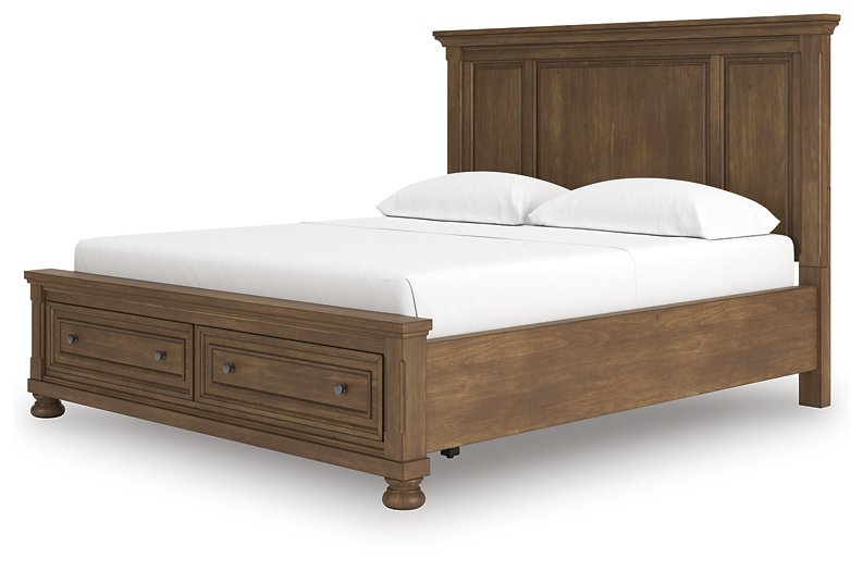 Feddinger Panel Storage Bed - Golden Home Furniture (Columbus, OH) - Multi Location