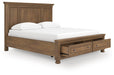Feddinger Panel Storage Bed - Golden Home Furniture (Columbus, OH) - Multi Location