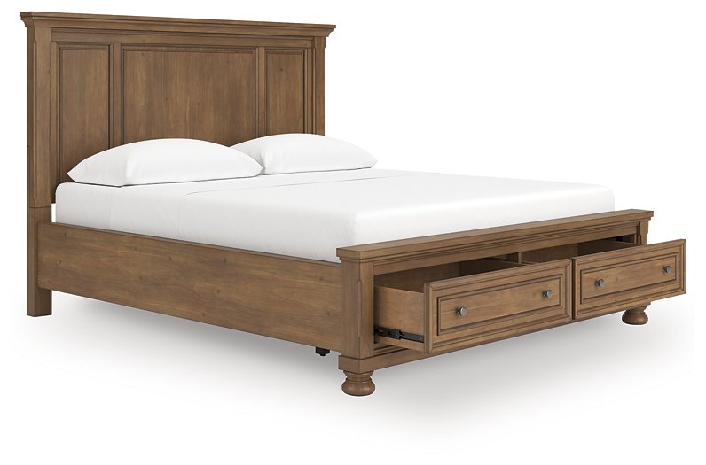 Feddinger Panel Storage Bed - Golden Home Furniture (Columbus, OH) - Multi Location