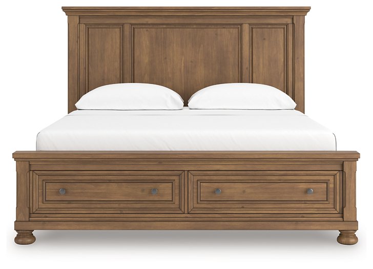 Feddinger Panel Storage Bed - Golden Home Furniture (Columbus, OH) - Multi Location