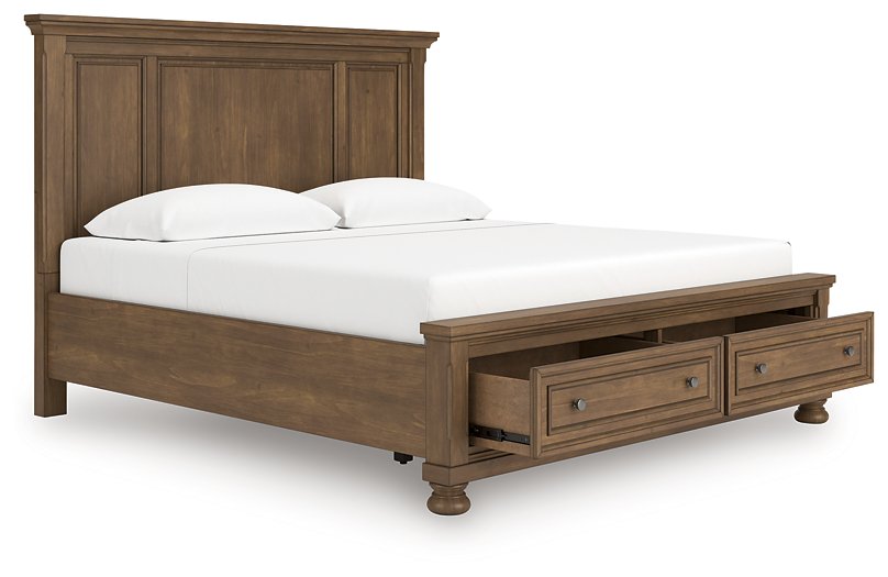 Feddinger Panel Storage Bed - Golden Home Furniture (Columbus, OH) - Multi Location