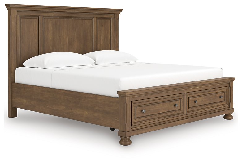 Feddinger Panel Storage Bed - Golden Home Furniture (Columbus, OH) - Multi Location