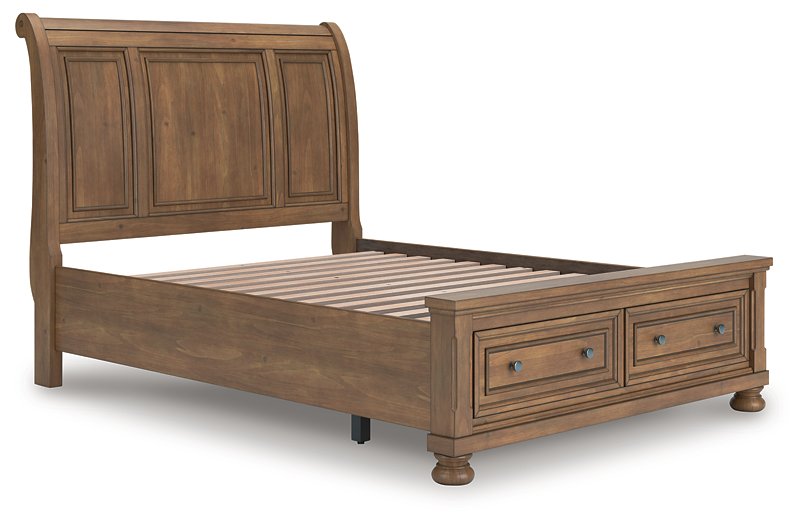 Feddinger Panel Storage Bed - Golden Home Furniture (Columbus, OH) - Multi Location