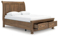 Feddinger Panel Storage Bed - Golden Home Furniture (Columbus, OH) - Multi Location