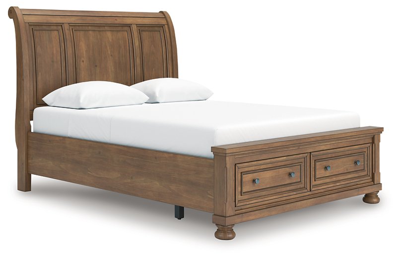 Feddinger Panel Storage Bed - Golden Home Furniture (Columbus, OH) - Multi Location