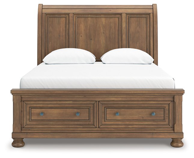 Feddinger Panel Storage Bed - Golden Home Furniture (Columbus, OH) - Multi Location