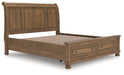 Feddinger Panel Storage Bed - Golden Home Furniture (Columbus, OH) - Multi Location