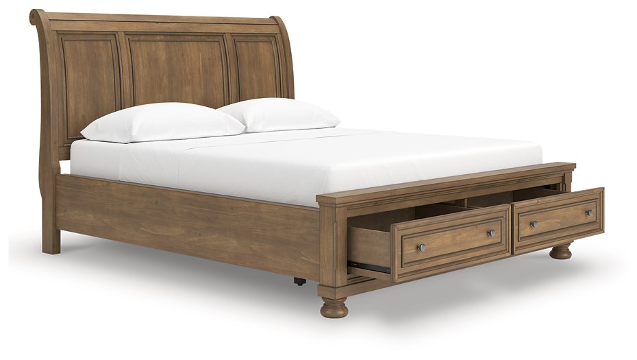 Feddinger Panel Storage Bed - Golden Home Furniture (Columbus, OH) - Multi Location