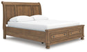 Feddinger Panel Storage Bed - Golden Home Furniture (Columbus, OH) - Multi Location