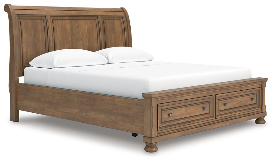 Feddinger Panel Storage Bed - Golden Home Furniture (Columbus, OH) - Multi Location