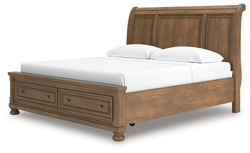 Feddinger Panel Storage Bed - Golden Home Furniture (Columbus, OH) - Multi Location