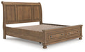Feddinger Panel Storage Bed - Golden Home Furniture (Columbus, OH) - Multi Location