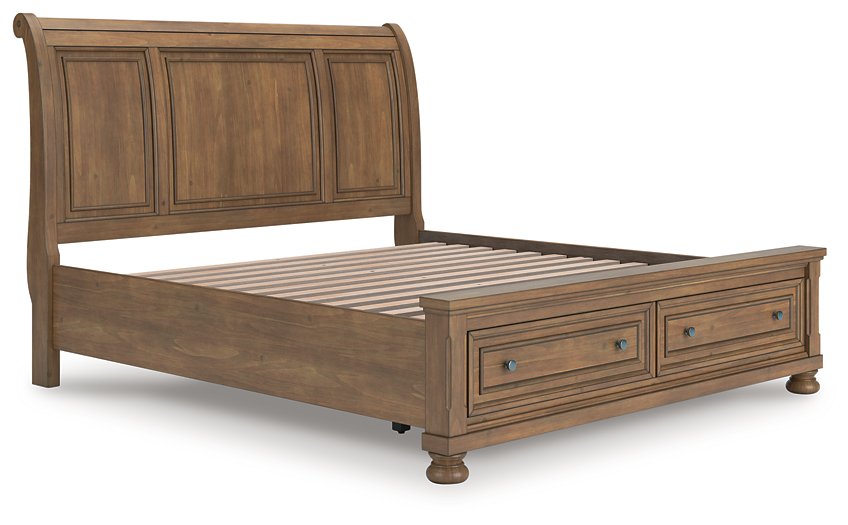 Feddinger Panel Storage Bed - Golden Home Furniture (Columbus, OH) - Multi Location