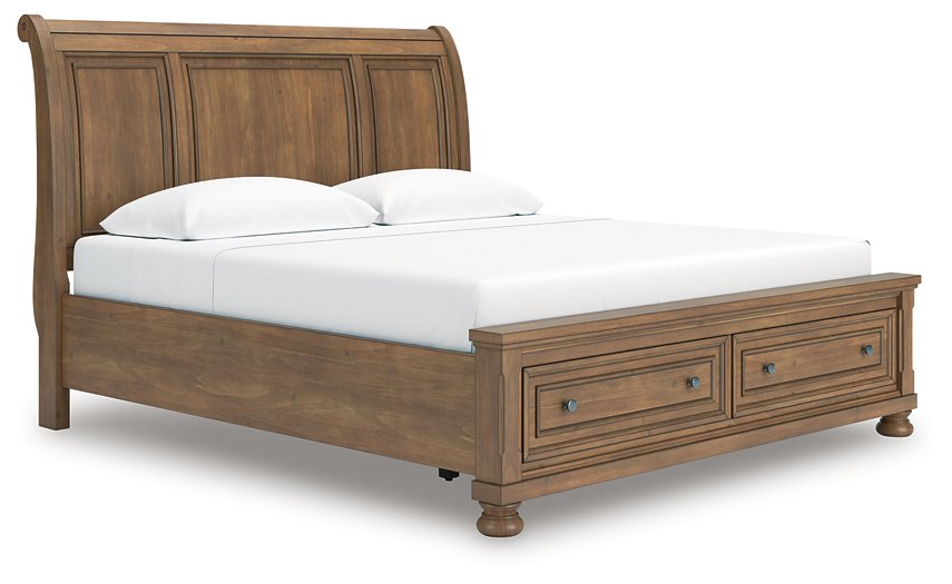 Feddinger Panel Storage Bed - Golden Home Furniture (Columbus, OH) - Multi Location