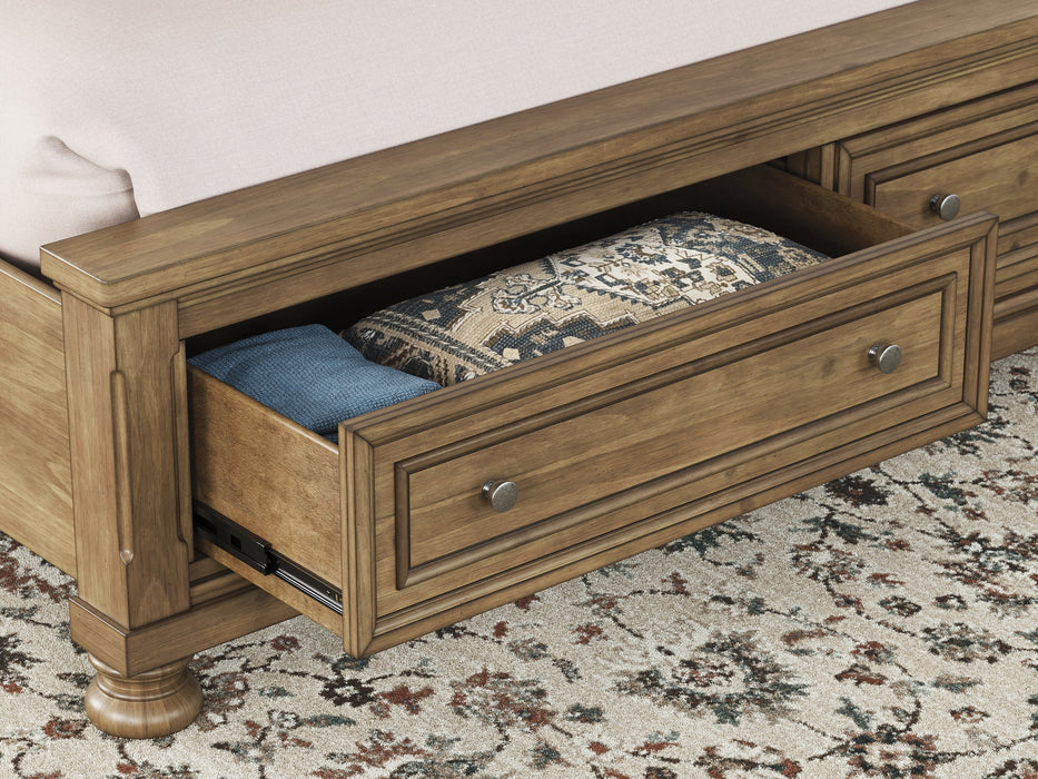 Feddinger Panel Storage Bed - Golden Home Furniture (Columbus, OH) - Multi Location