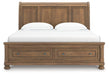Feddinger Panel Storage Bed - Golden Home Furniture (Columbus, OH) - Multi Location