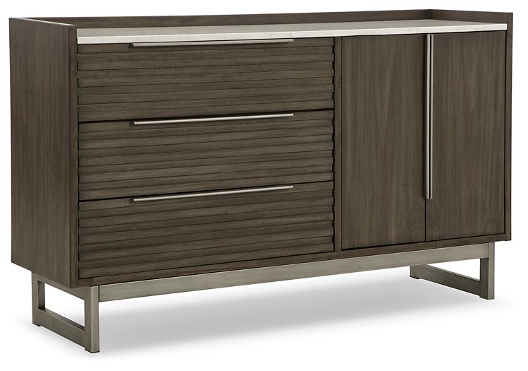 Arkenton Dresser and Mirror - Golden Home Furniture (Columbus, OH) - Multi Location