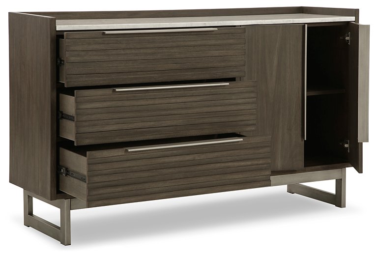 Arkenton Dresser and Mirror - Golden Home Furniture (Columbus, OH) - Multi Location