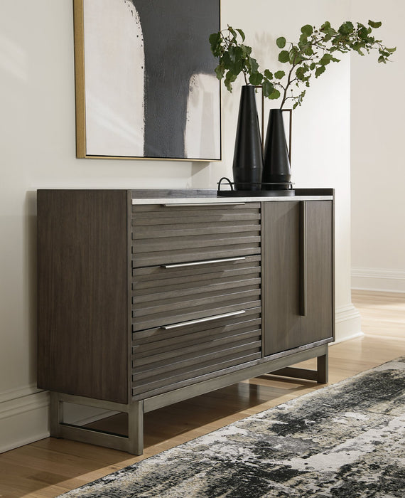 Arkenton Dresser and Mirror - Golden Home Furniture (Columbus, OH) - Multi Location