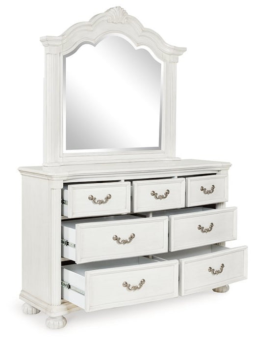 Montelaine Dresser and Mirror - Golden Home Furniture (Columbus, OH) - Multi Location