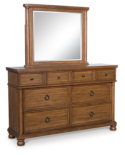 Chadworth Dresser and Mirror - Golden Home Furniture (Columbus, OH) - Multi Location