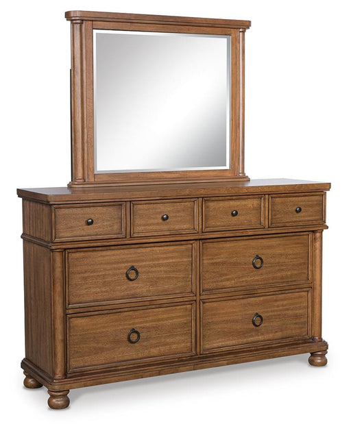Chadworth Dresser and Mirror - Golden Home Furniture 