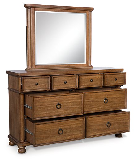 Chadworth Dresser and Mirror - Golden Home Furniture (Columbus, OH) - Multi Location