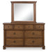 Chadworth Dresser and Mirror - Golden Home Furniture (Columbus, OH) - Multi Location