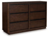 Dilenno Dresser and Mirror - Golden Home Furniture (Columbus, OH) - Multi Location