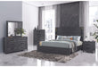 Cypress Dark Grey Bed-Dresser-Mirror And Nightstand - Golden Home Furniture (Columbus, OH) - Multi Location