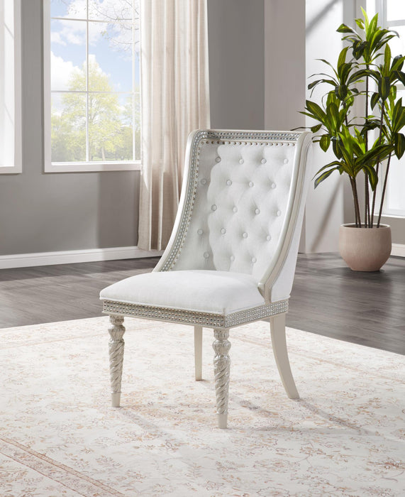 Silver Arm Chair