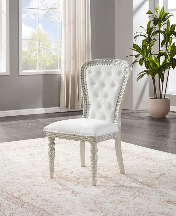 Silver Arm Chair