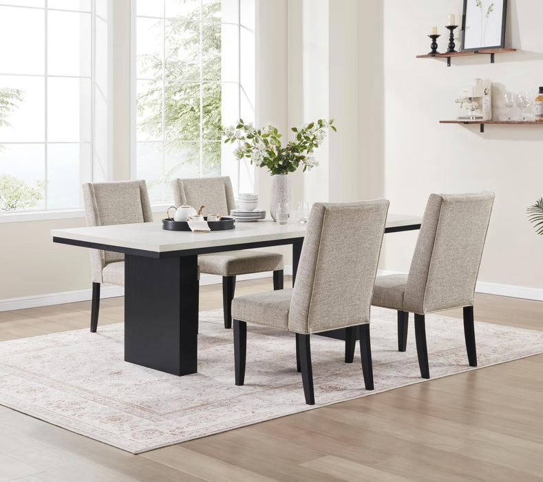 Dining Table-6 Side Chairs