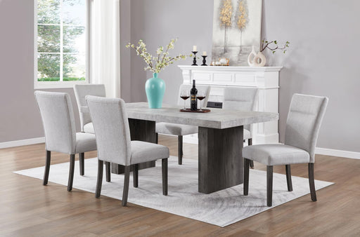 Gray Dining Chair (2/Box) - Golden Home Furniture 