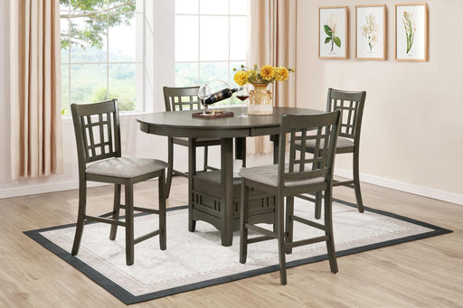 Gray Counter Height Chairs (2/Box) Priced As Each - Golden Home Furniture 