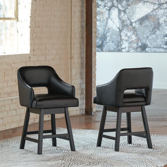 Tallenger Bar Stool Set - Golden Home Furniture 