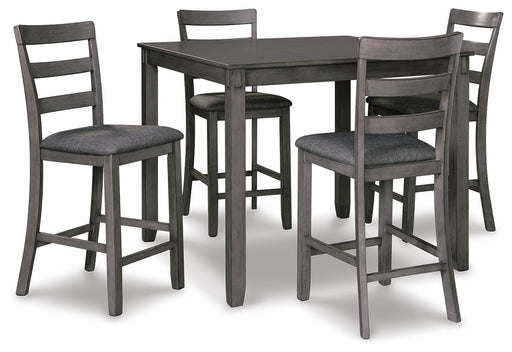 Bridson Counter Height Dining Table and Bar Stools (Set of 5) - Golden Home Furniture 