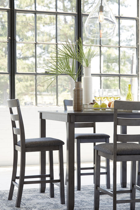 Bridson Counter Height Dining Table and Bar Stools (Set of 5) - Golden Home Furniture 