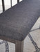 Bridson Dining Table and Chairs with Bench (Set of 6) - Golden Home Furniture 
