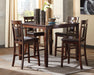 Bennox Counter Height Dining Table and Bar Stools (Set of 5) - Golden Home Furniture 