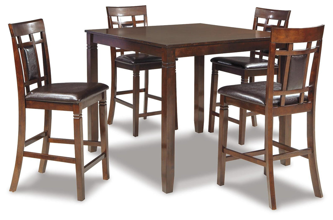 Bennox Counter Height Dining Table and Bar Stools (Set of 5) - Golden Home Furniture 